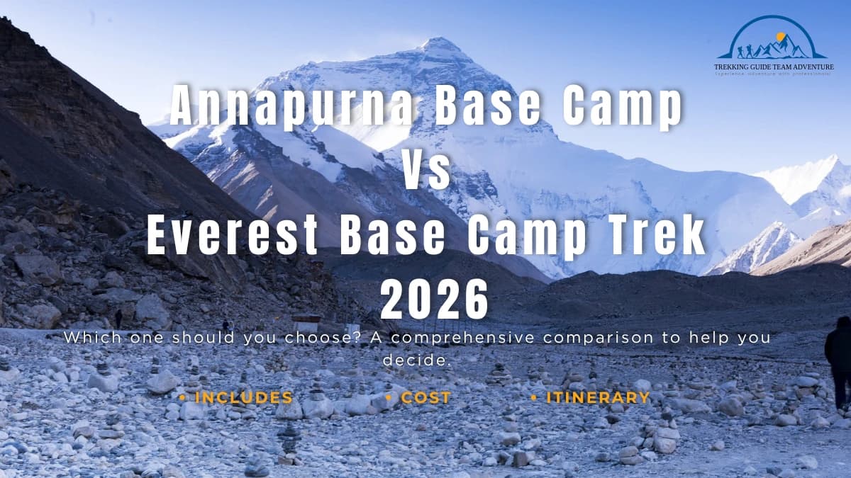 Annapurna Base Camp vs Everest Base Camp Trek 2026 | Which Trek Should You Choose?