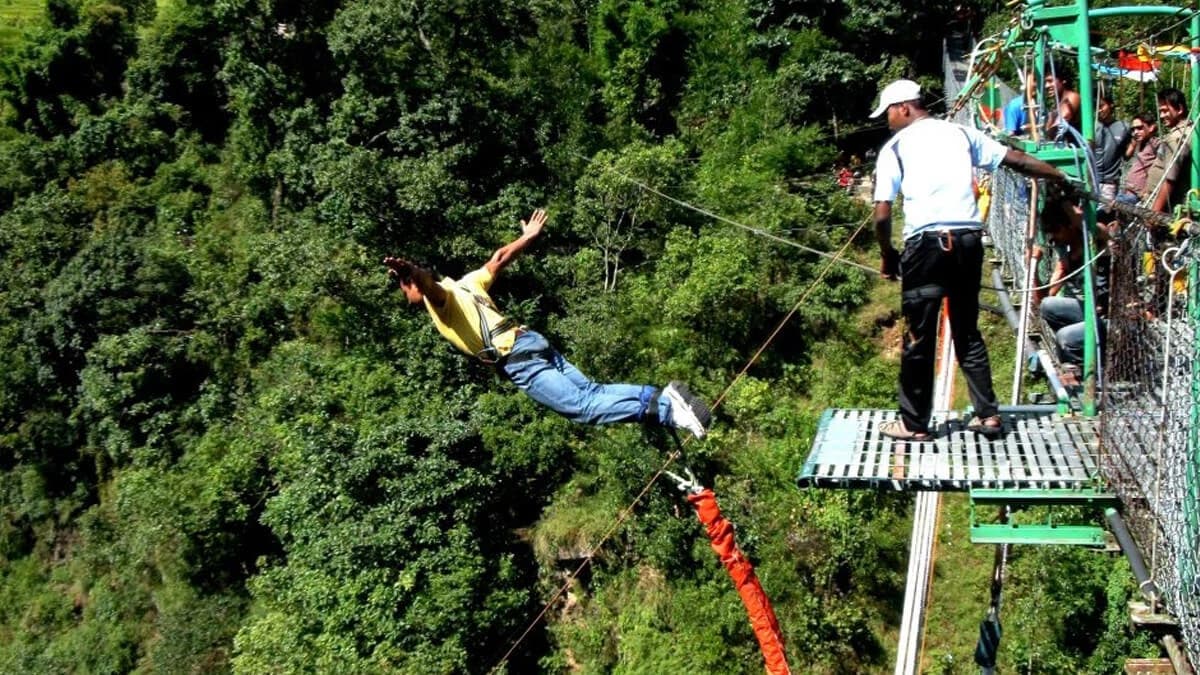 Bungee Jumping in Nepal