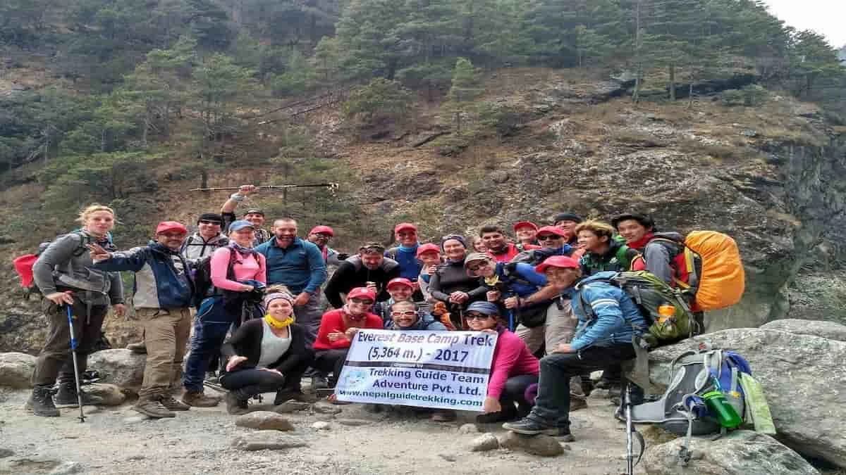 Group Trekkers to Everest Base Camp