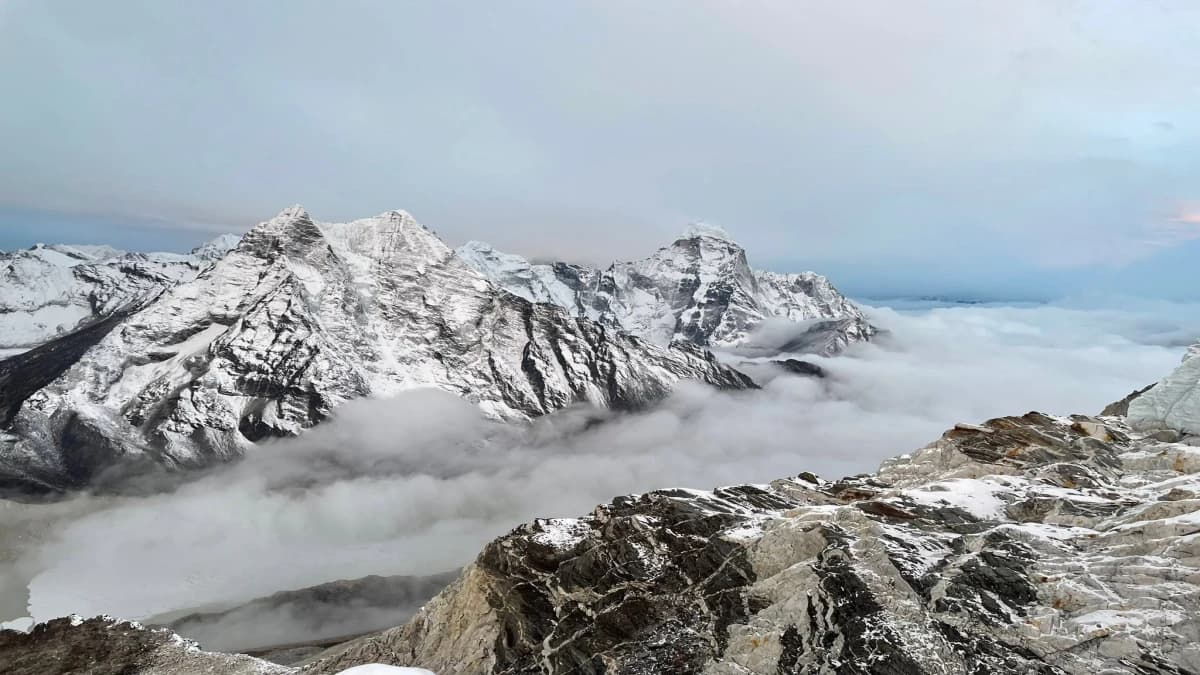 Island Peak Climbing from Chhukung