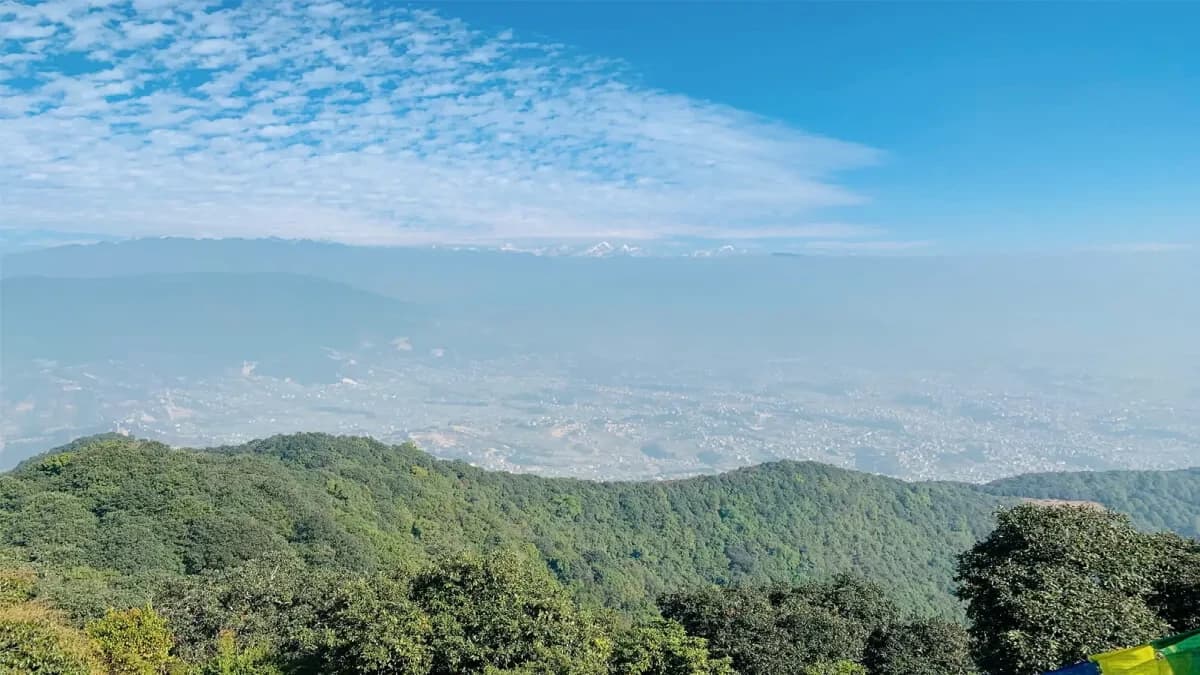 1 day easy hiking in Kathmandu Jamacho