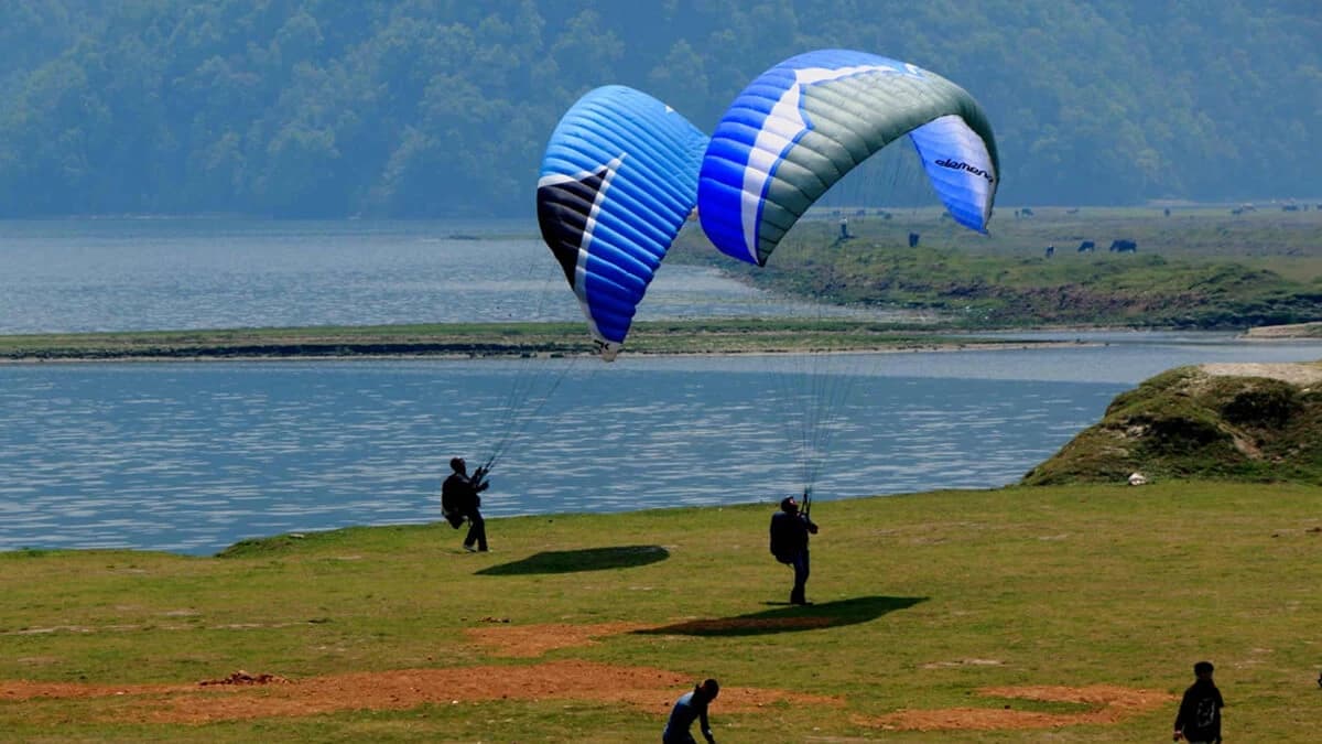 Paragliding In Nepal