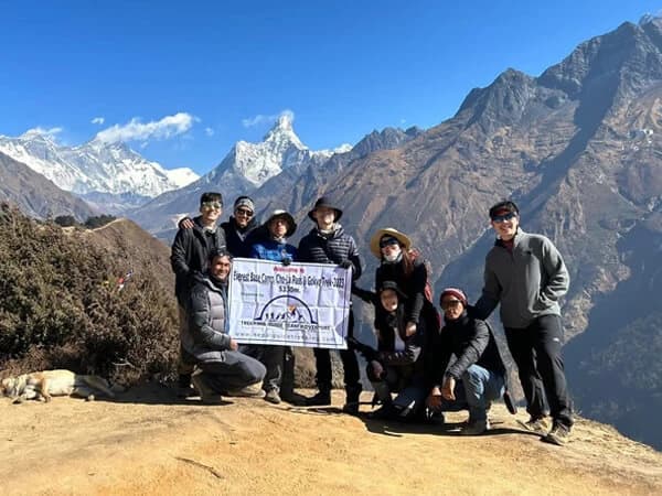 Tengboche Monastery Everest View Panorama Trek