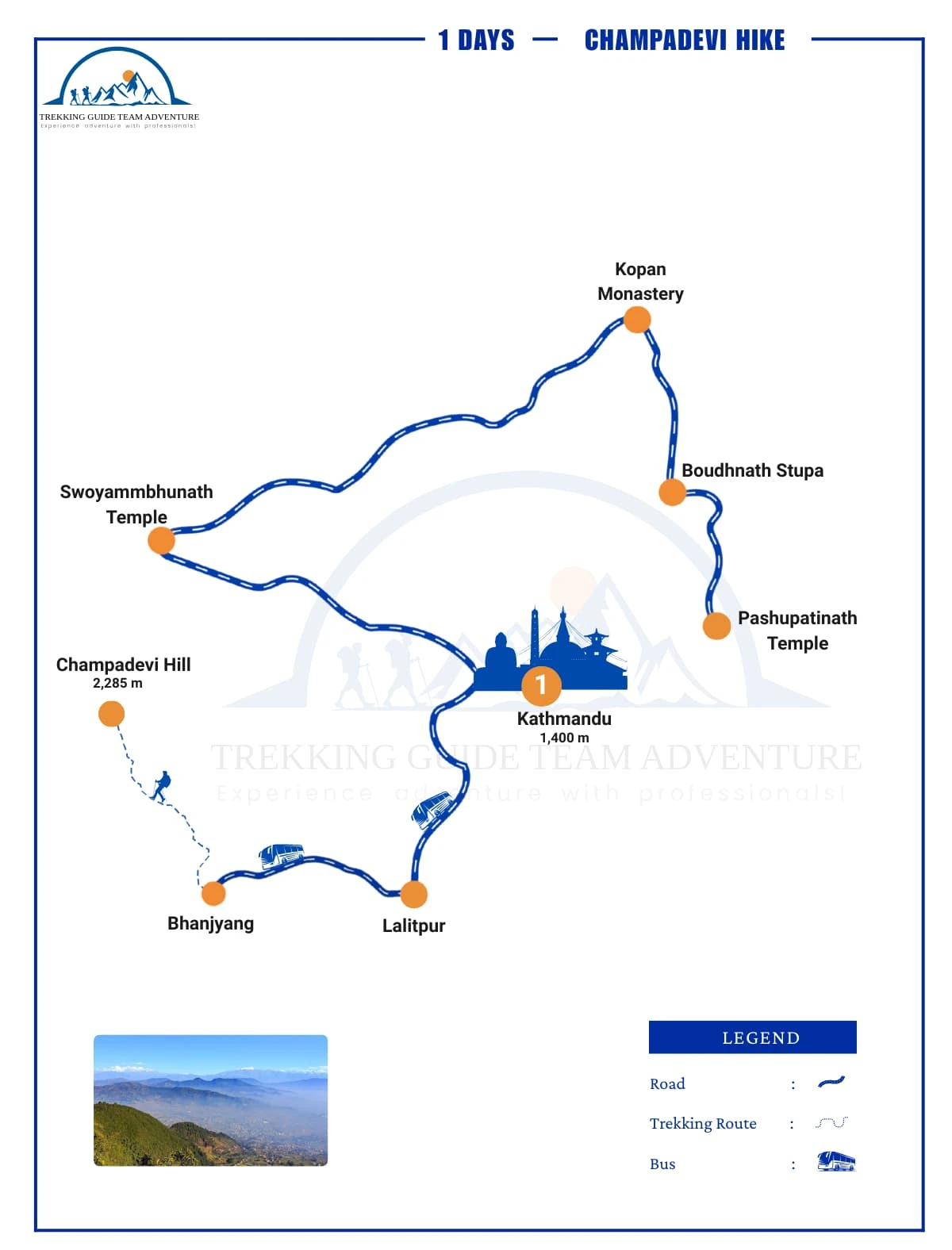 1 Day Champadevi Hike