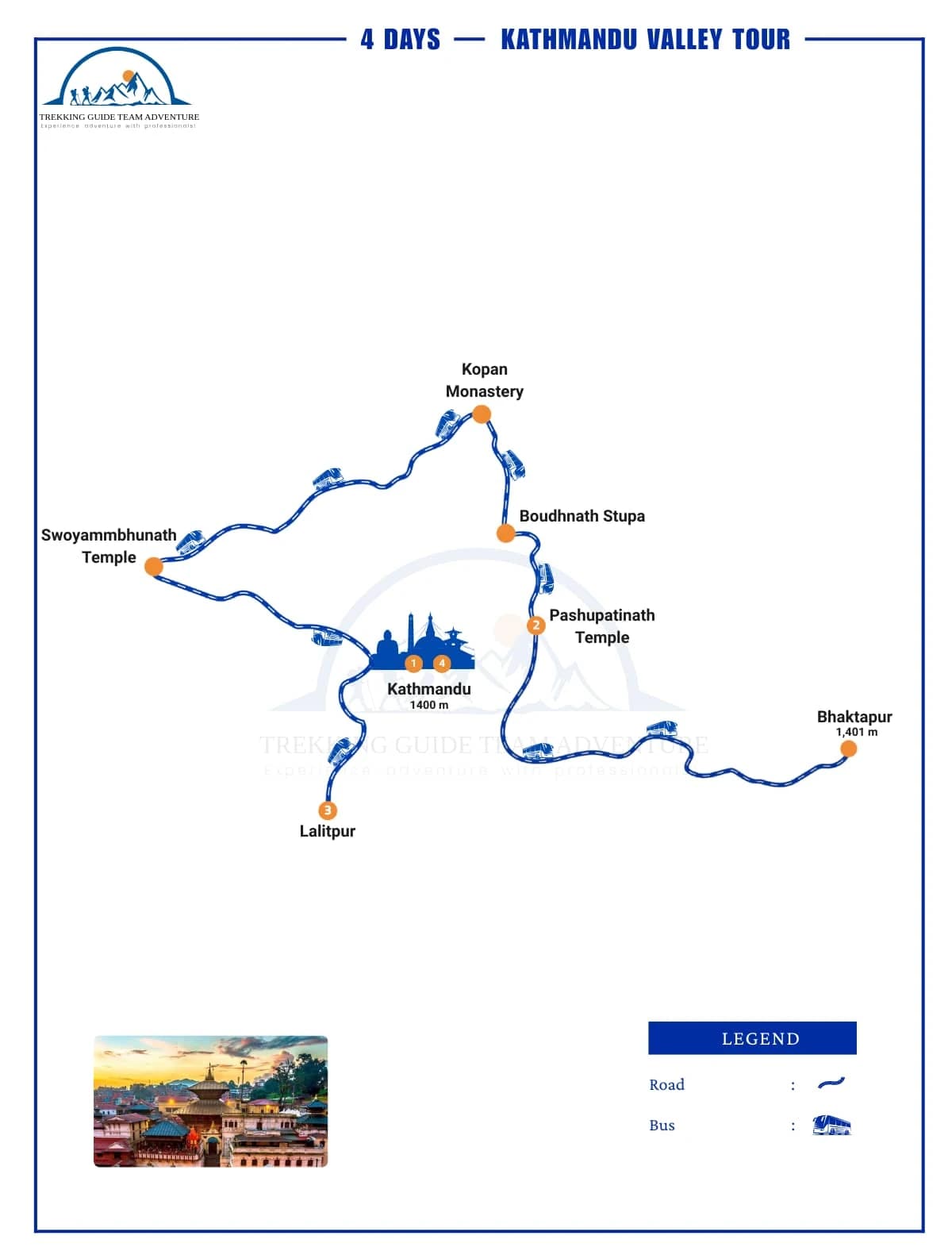 Kathmandu Valley Tour - 4 Days