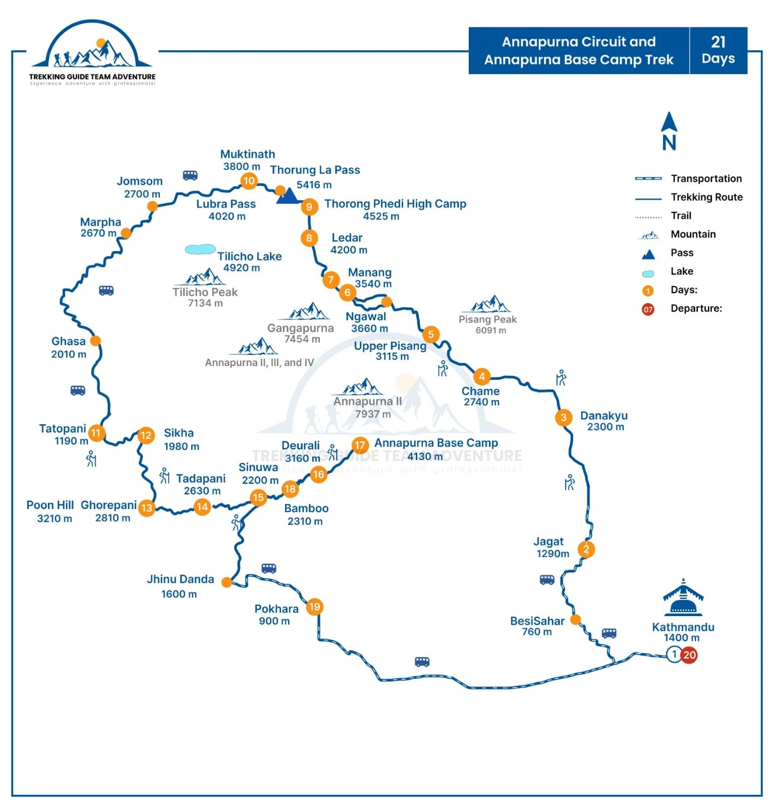 Annapurna-circuit-Annapurna-base-camp-map