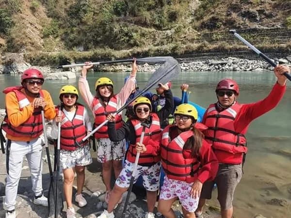White water Trishuli River rafting