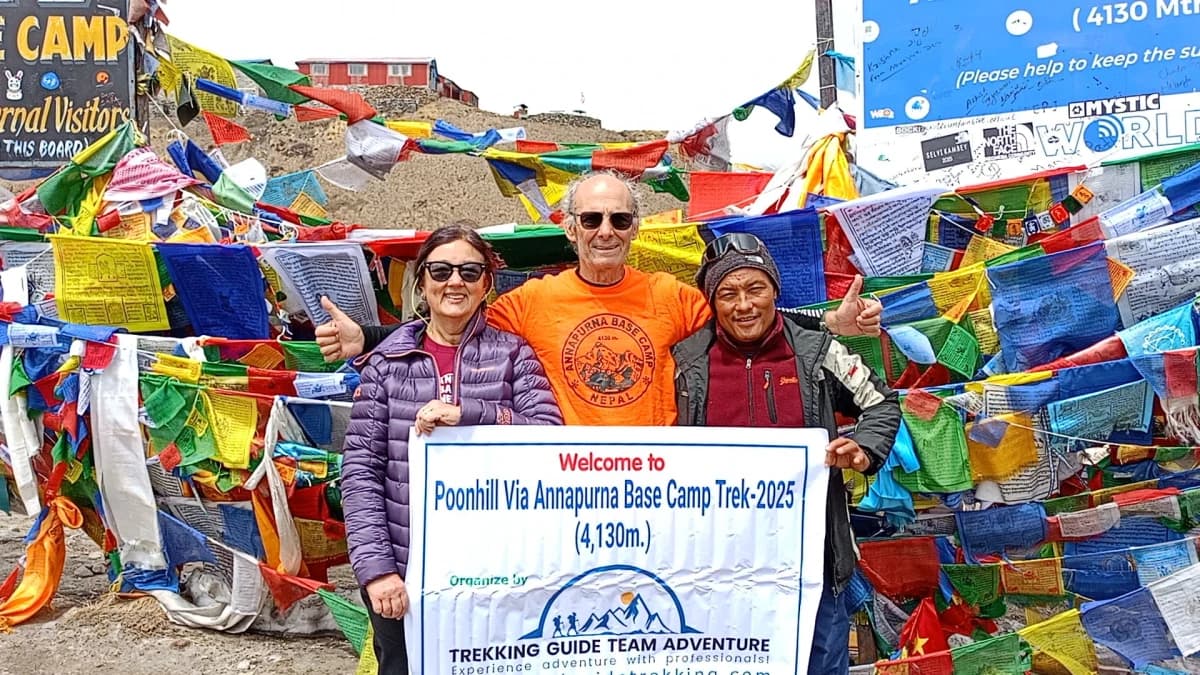 Review from customer | Annapurna Base Camp Trek Organized by Trekking Guide Team Adventure #Nepal